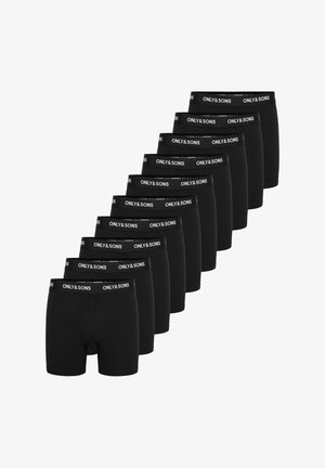 Only & Sons BOXER SHORTS ONSRIBER 10-PACK BOXER SHORTS - Boxers - black