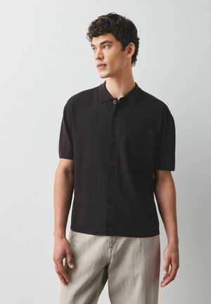 Next, Shirt - brown