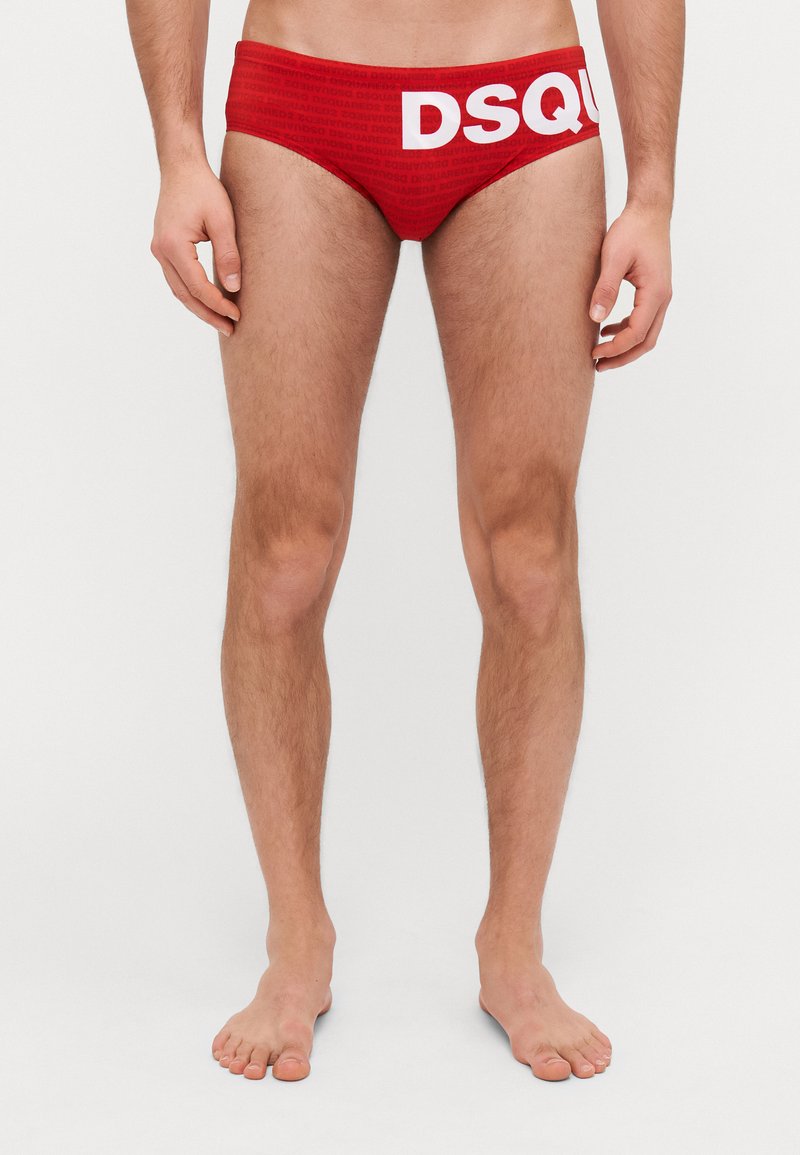 Dsquared2 - URBAN SWIM BRIEF - Slip de bain - red, Agrandir