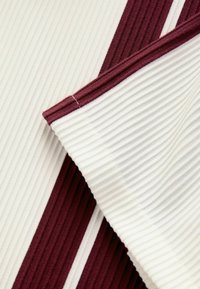 Next VERITCAL STRIPE - REGULAR FIT - Polo - burg white