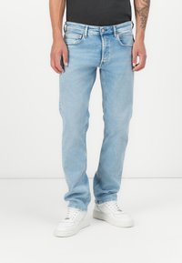 Replay - GROVER PANTS - Straight leg jeans - light blue Thumbnail Image 1