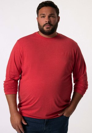 BAUCHFIT, SPEZIALSCHNITT, RUNDHALS - Sweatshirt - red