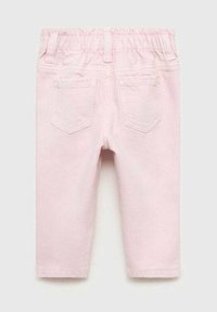 Mango Kids Kavbojke slim fit - pink
