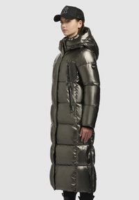 khujo RUBINA SHINY - Zimný kabát - khaki