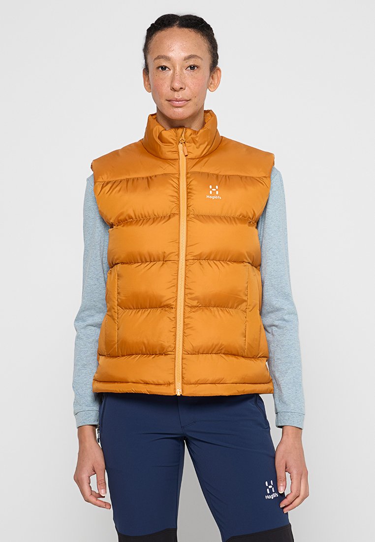Haglöfs Bodywarmer donkergeel