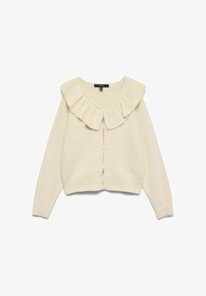 Vero Moda, CARDIGAN VMPUFF KNIT CARDIGAN - Gilet - birch