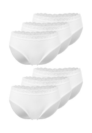6 PACK - Braguitas - bianco