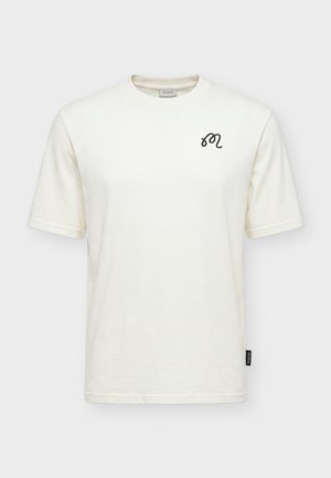 Malbon, BERMUDA CIGAR TEE - T-shirt con stampa - cream