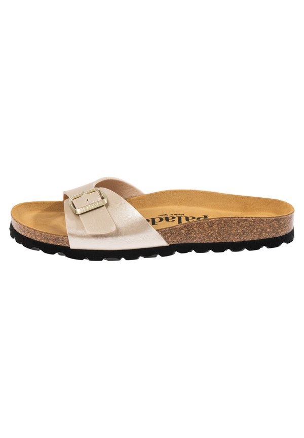 MALTA - Pantolette flach - gold metallic