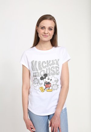 MICKEY MICKEY - T-shirt imprimé - white