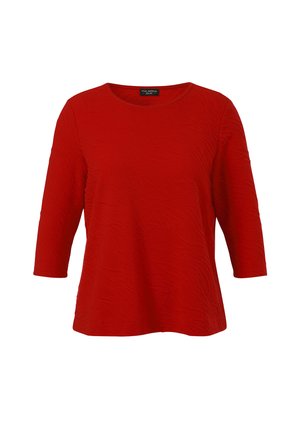 RUNDHALS - Strickpullover - rot