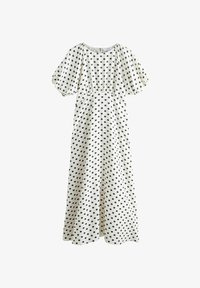 Nepasirinkta, ecru/black polka dot