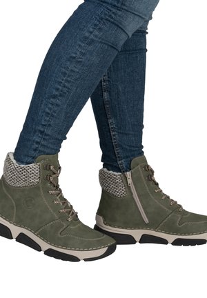 Rieker Bottes de neige - grün