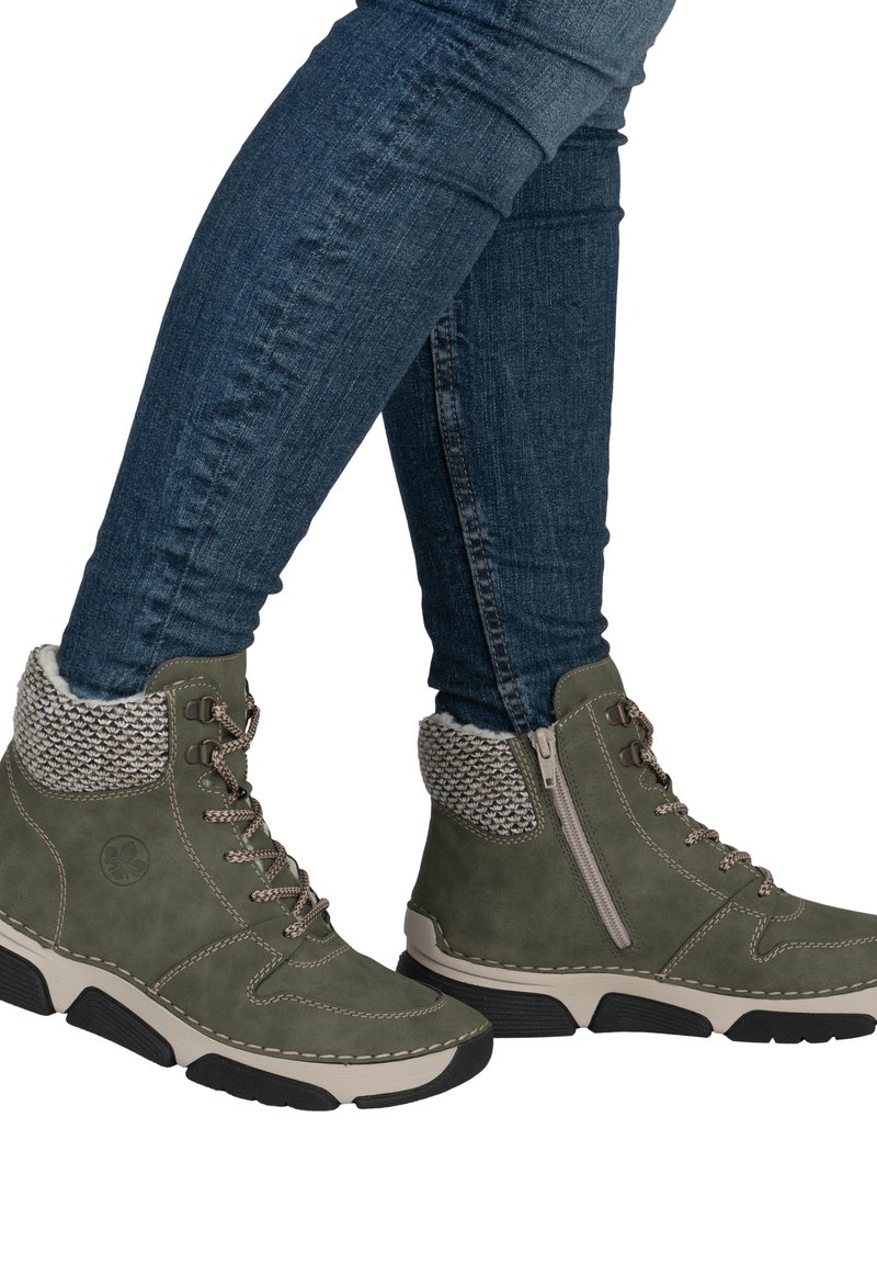 Rieker Bottes de neige - grün