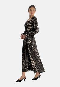 Elara Robe longue - schwarz