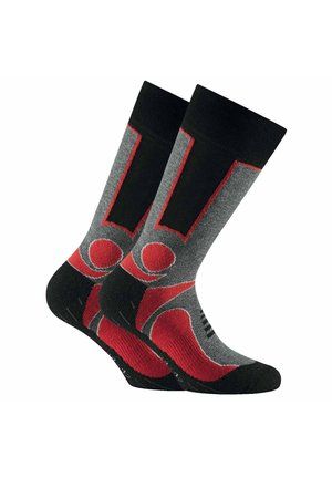 BASIC 2ER PACK TREKKING OUT - Socken - rot