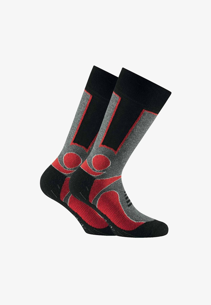 Rohner Advanced Socks BASIC 2ER PACK TREKKING OUT - Socken - rot