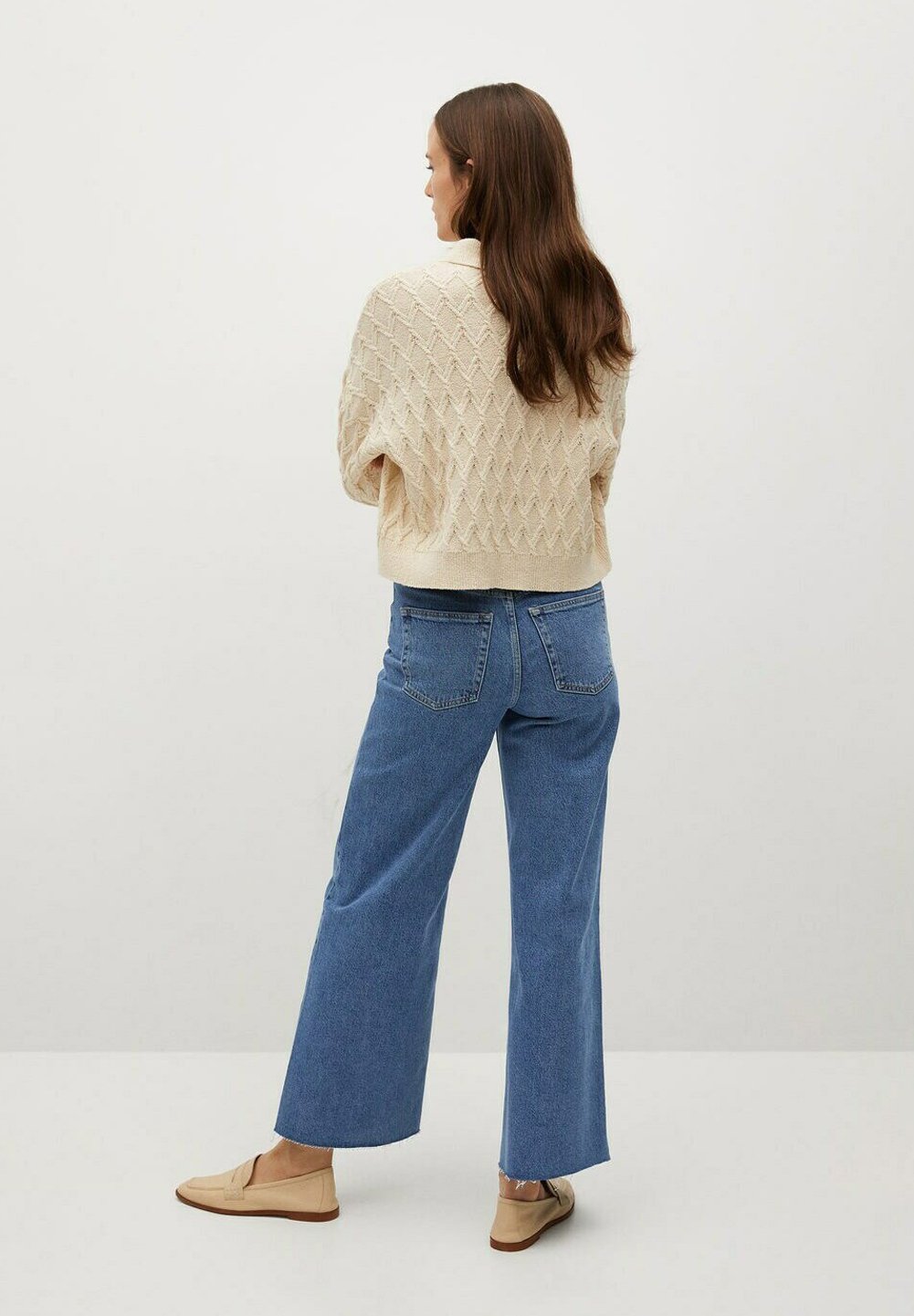 Mango CATHERIN - Flared Jeans - middenblauw/blue - Zalando.co.uk