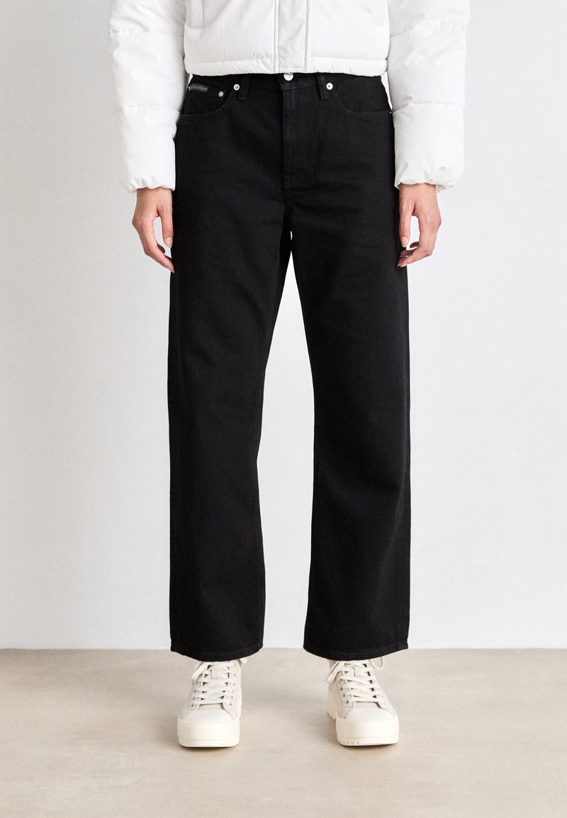 Calvin Klein Jeans HERO 90S STRAIGHT - Straight leg jeans - classic black