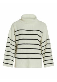 VILA Strickpullover - off-white