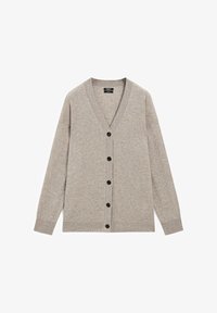 Massimo Dutti BUTTONED OVERSIZE WITH V-NECK Gilet mottled