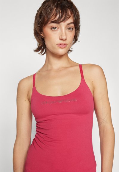 Emporio Armani TANK - Spodnja majica - magenta