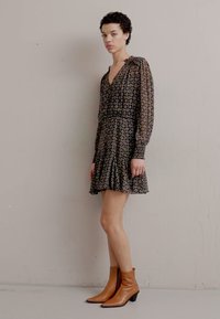Veronica Beard SACCHI DRESS - Day dress - black/multi