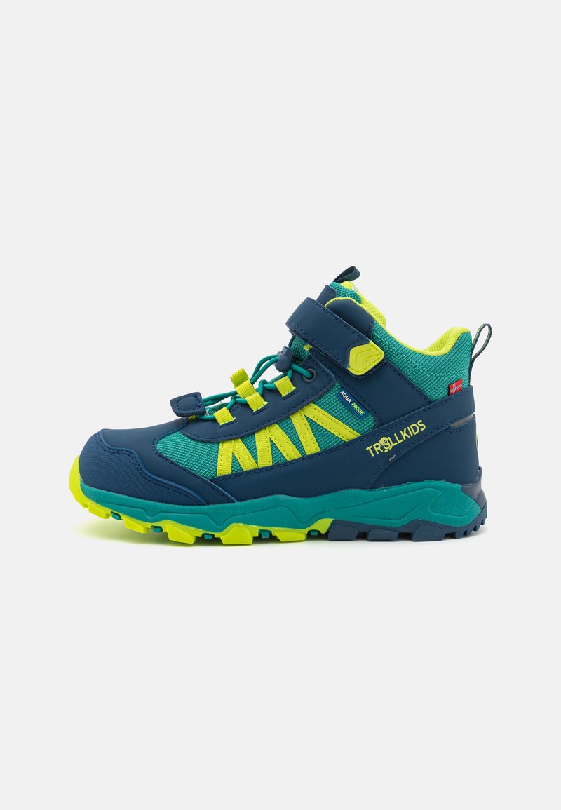 TROLLKIDS - TRONFJELL - Hikingsko - sea green/madeira blue/spring leaf, Forstør