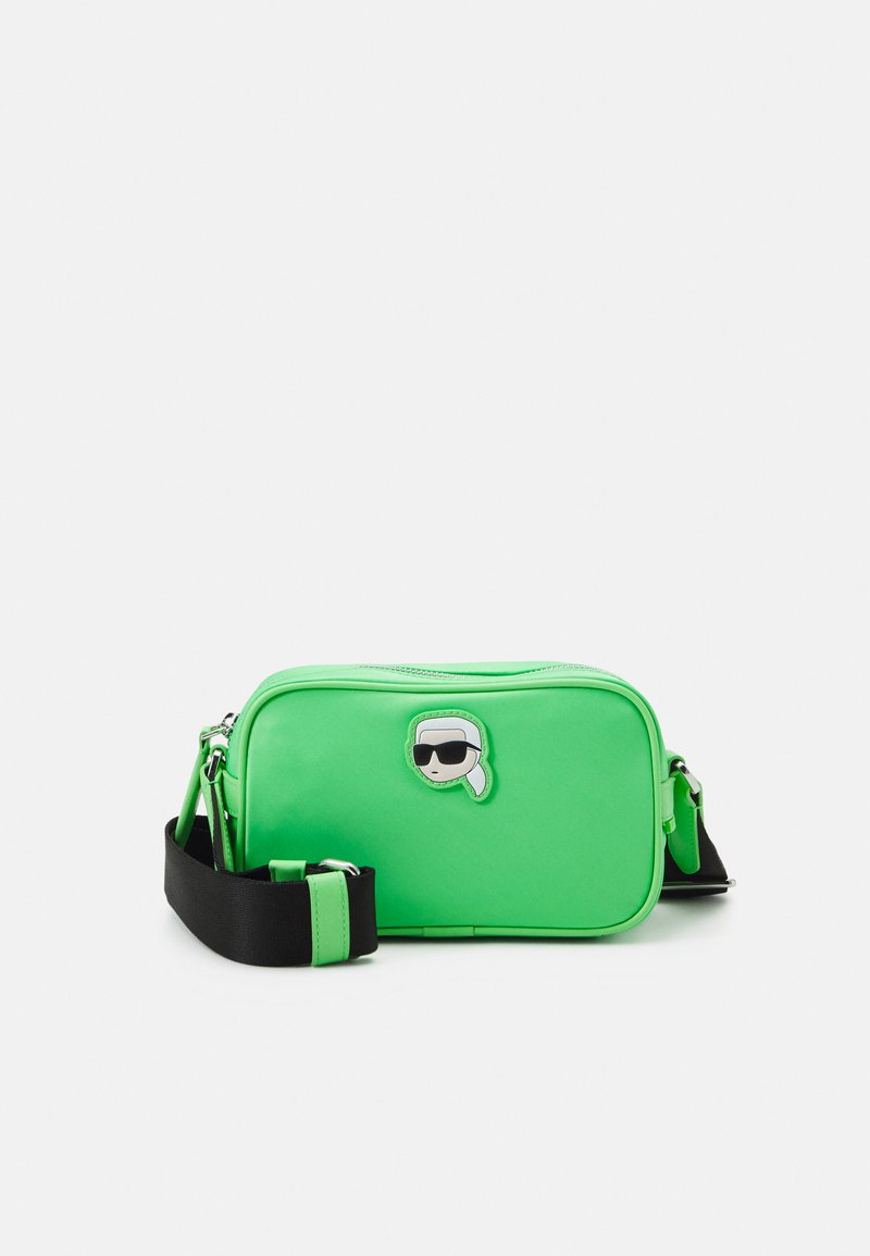 KARL LAGERFELD IKONIK CAMERA BAG Across body bag green Zalando.ie
