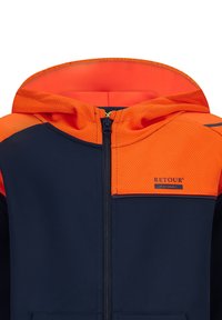 Retour Jeans ATHLETE - Felpa con zip - flame orange