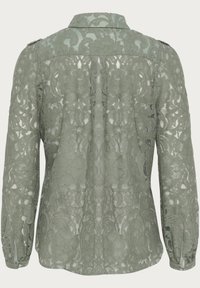 MADDY - Gombos blúz - agave green
