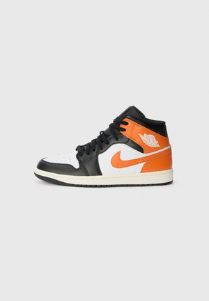 Jordan AIR JORDAN 1 MID - High-top trainers - starfish/black/white/sail