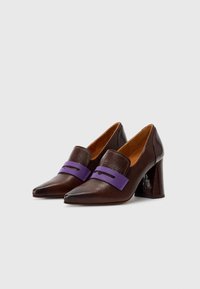 Chie Mihara LOHAN - Decolleté - castaño/linda purple/sucre choco