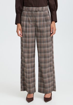 b.young, BYESTOLO - Pantalon classique - sepia check