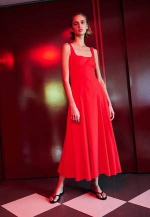Mango, ADULT - Denní šaty - red
