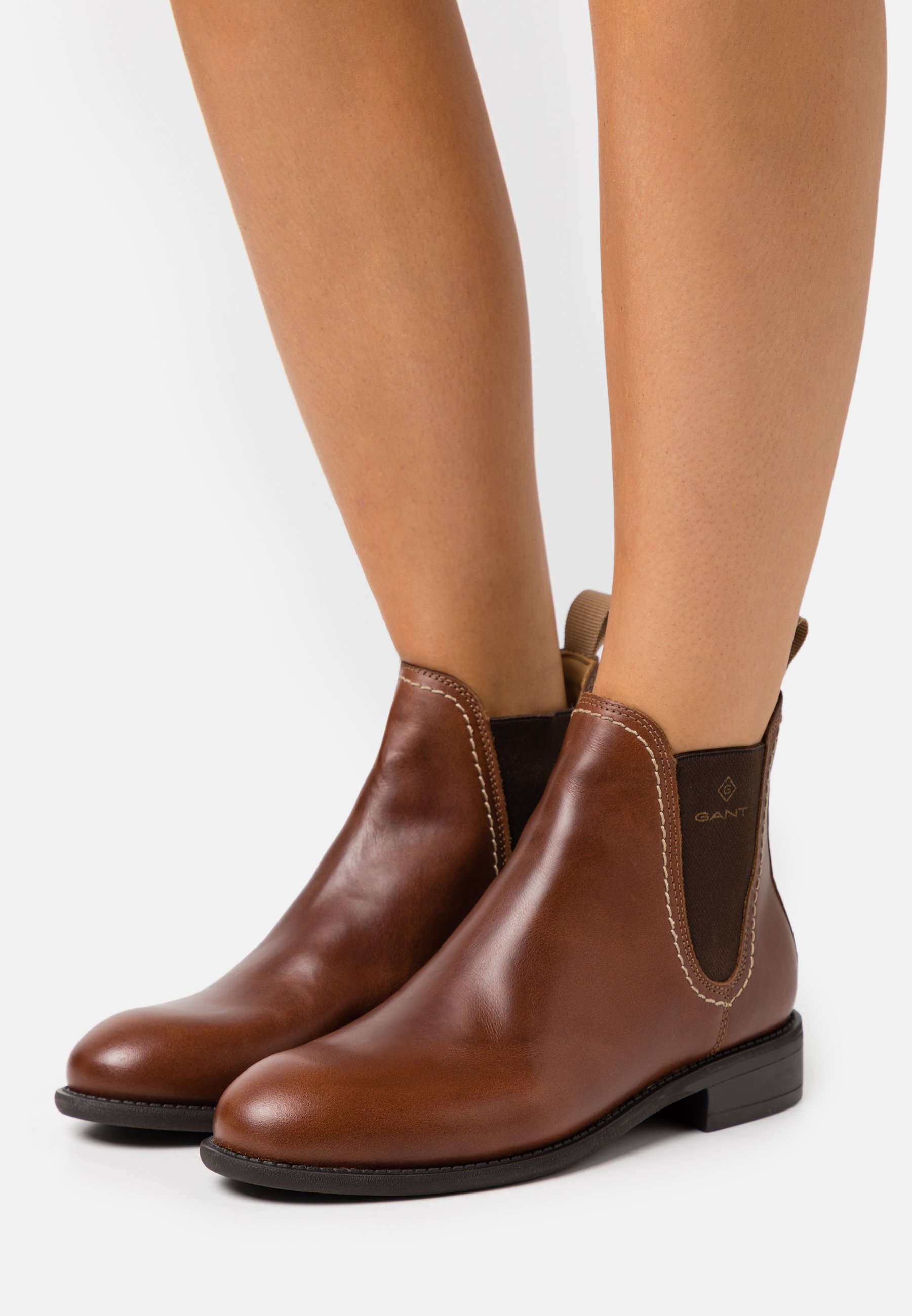 GANT AINSLEY CHELSEA - Stiefelette - cognac