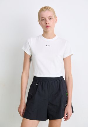 CROP - T-shirts - white