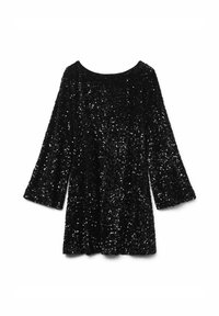 LAILA SEQUIN BOW - Cocktail dress / Party dress - black