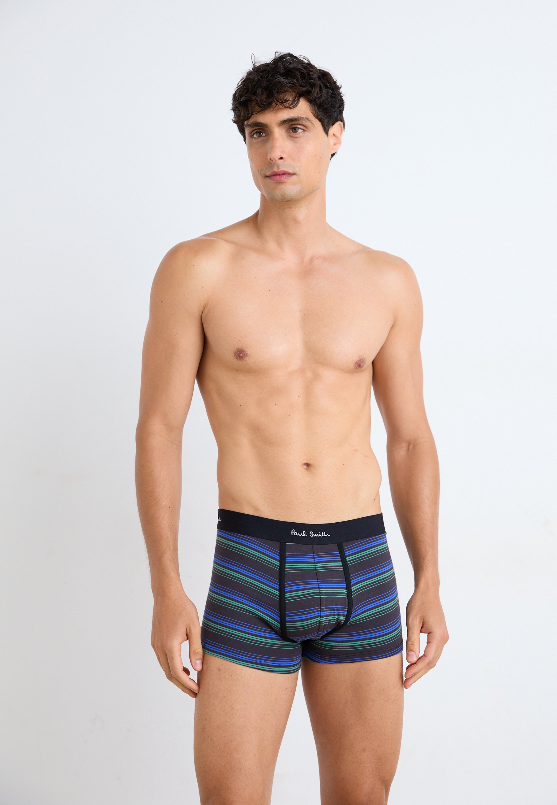 PaulSmith Men's Trunk 5pack（5枚組） Men's 'Signature Stripe' Mixed Boxer Briefs Five Pack