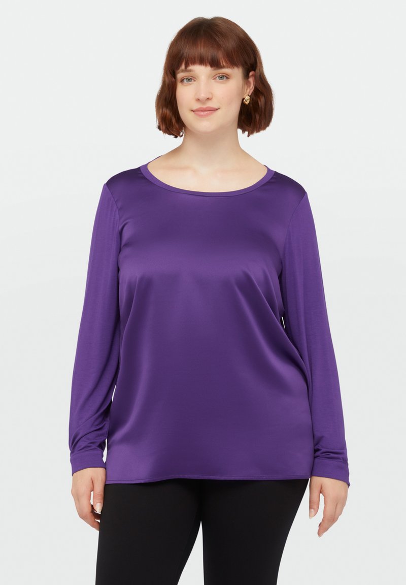 Fiorella Rubino Langarmshirt - viola