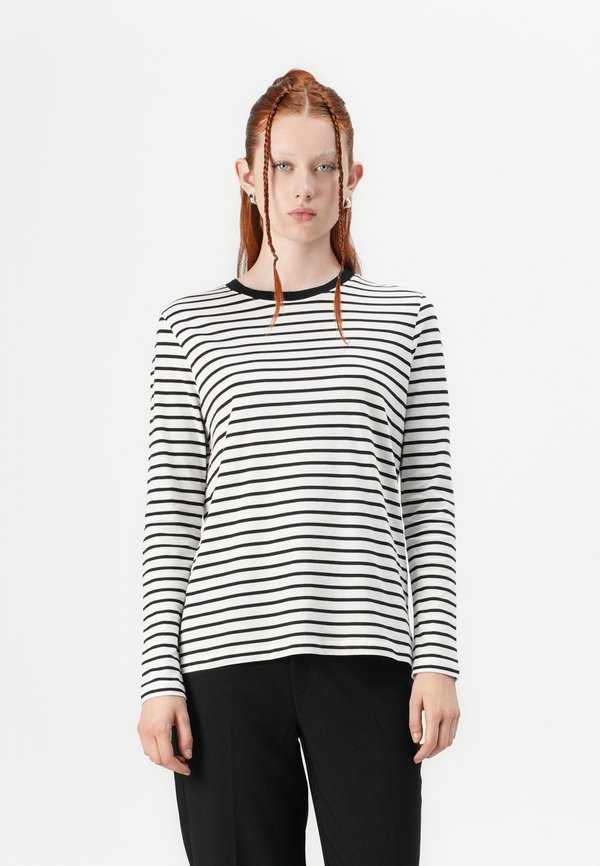 SLFESSENTIAL STRIPED O NECK TEE - Long sleeved top