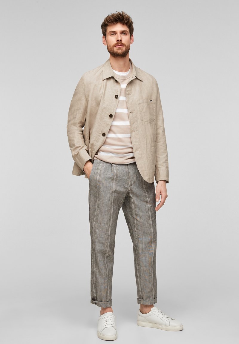 s.Oliver BLACK LABEL Jas beige mêleerd