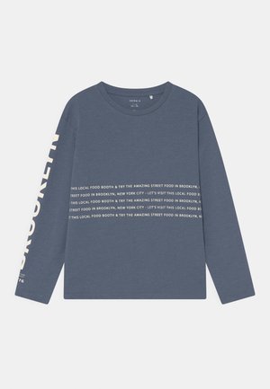 NKMKULRIK LOOSE - Maglietta a manica lunga - china blue