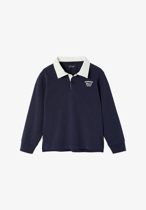 Vertbaudet, MIT KONTRAST KRAGEN - Polo shirt - marine