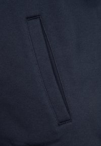 Urban Classics 2 TONE COLLEGE  - Sudadera con cremallera - navy/white