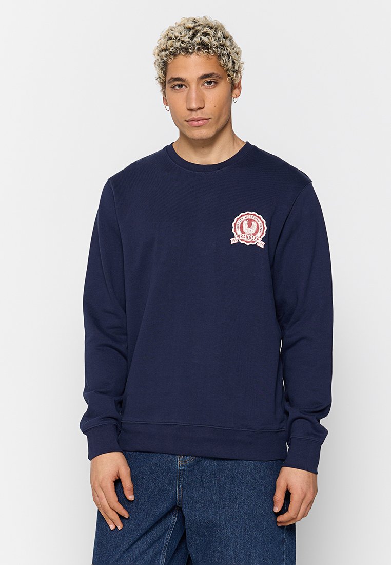 Wrangler Sweater donkerblauw Wrangler Sweater donkerblauw