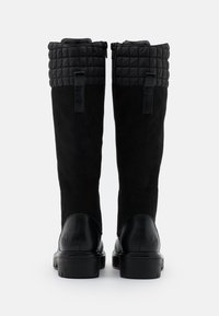 Rieker Botas con plataforma - black