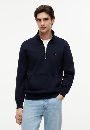 Tommy Hilfiger, ESSENTIAL ZIP CORE - Sportska majica - desert sky