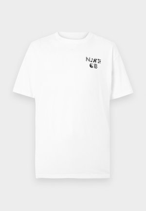 TEE STICKERS UNISEX - Nyomott mintás póló - white