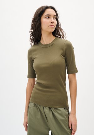 DAGNA - T-Shirt basic - olive night